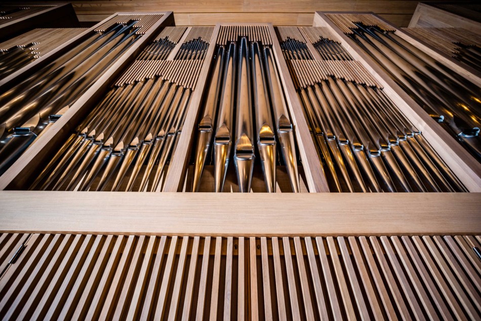 Neue Brucknerhaus-Orgel © Rita Newman
